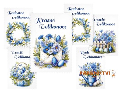 Pohlednice velikonoce 129 C výsek 1300178