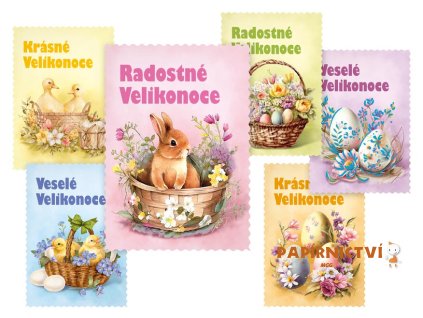 Pohlednice velikonoce 130 C výsek 1300179
