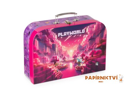 Kufřík lamino 34 cm Playworld Girl 6-08325