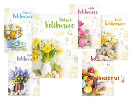 Pohlednice velikonoce 125 B UV 1300171