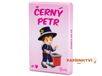 Karty Černý Petr pro dívky 31ks v krabičce 36238