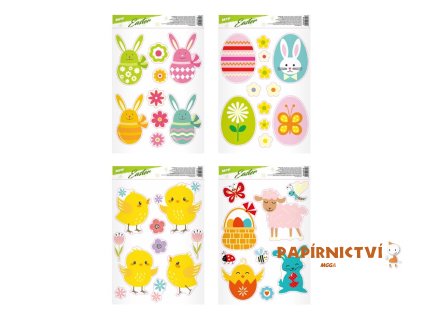 Okenní fólie velikonoční VE010 20x30cm 2221475