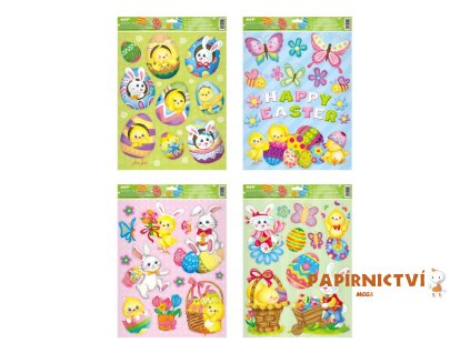Okenní fólie velikonoční VE004 30x42cm 2221335