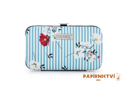 Manikúra Navy Flowers9-32721