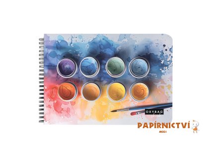 Skicák A3 tw,40 listů, 190g Colour 8-83225