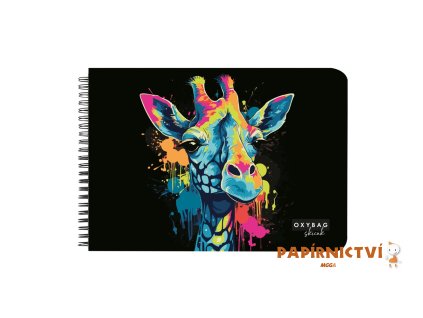 Skicák A3 tw,40 listů, 190g Žirafa 8-83125