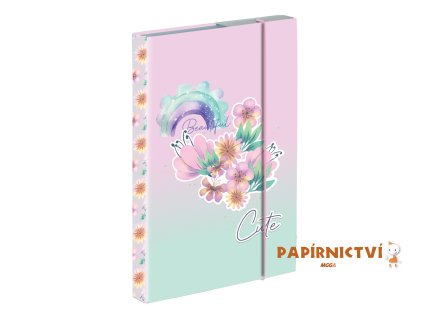 Box na sešity A4 Flowers 6-50025