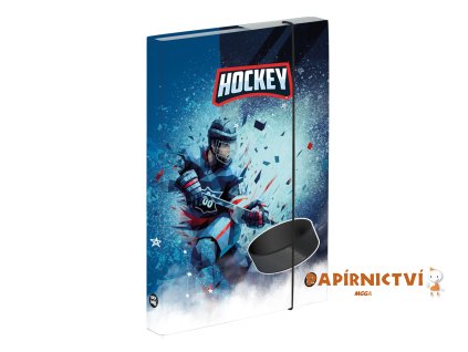 Box na sešity A4 Hokej 6-50225