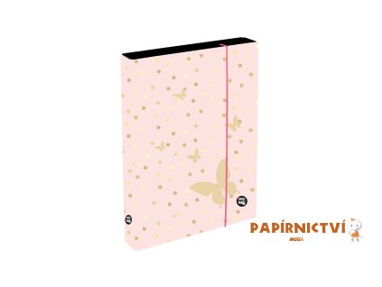 Box na sešity A4 Jumbo OXY GO Motýl 2024 5-78224