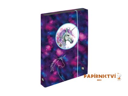 Box na sešity A4 Jumbo OXY GO Unicorn 8-76825