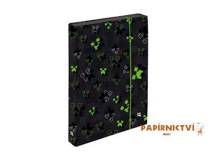 Box na sešity A4 Jumbo OXY NEXT Green Cube 1-46125