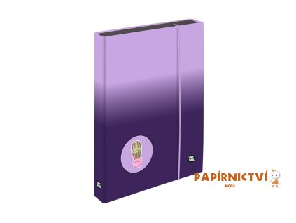 Box na sešity A4 Jumbo OXY NEXT PURPLE 1-46225