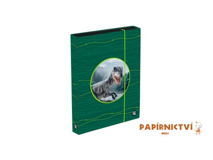 Box na sešity A4 Jumbo OXY Sherpy Green 9-97724