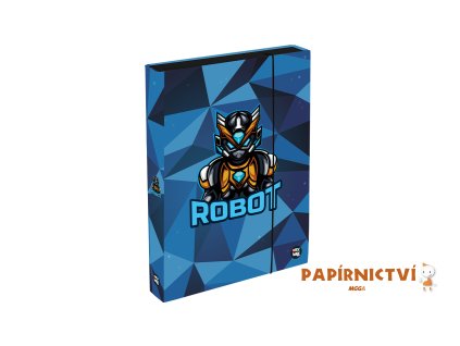 Box na sešity A4 Jumbo OXY Sherpy Robot 9-97524