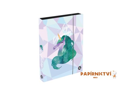 Box na sešity A4 Jumbo OXY Sherpy Unicorn 9-97324