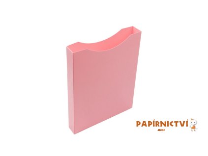Box na sešity A4 PP PASTELINI růžová 2-739