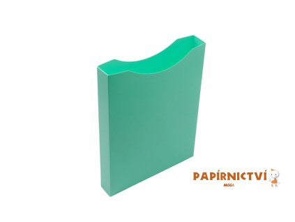 Box na sešity A4 PP PASTELINI zelená 2-744