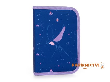 Penál 1 p. 2 chlopně, prázdný OXY GO Květiny 9-81624