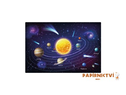 Podložka na stůl PP 60x44cm Planets 5-90625