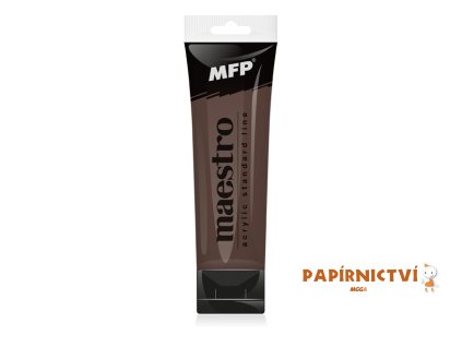 Akrylová barva MFP Maestro 75ml - burnt umber 6300657