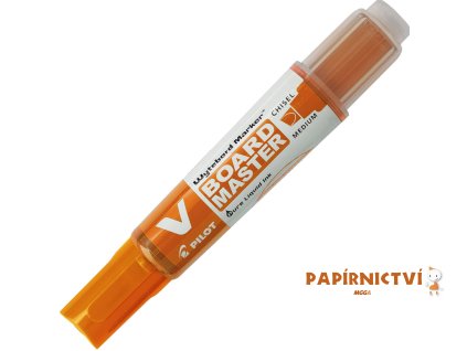 Popisovač Pilot na bílé tabule V-Board Master, zkosený, 2.4-5.2, (M) střední, or