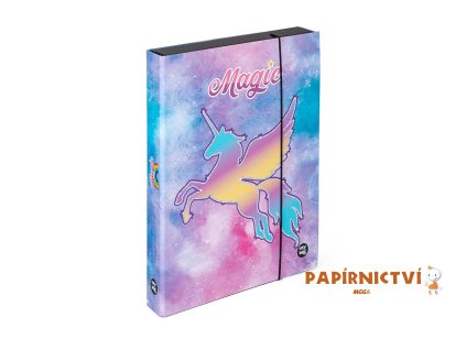 Box na sešity A4 Jumbo OXY GO Unicorn 8-76823