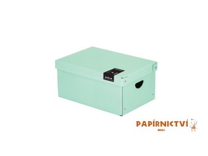 Krabice lamino velká PASTELINI zelená 7-01221