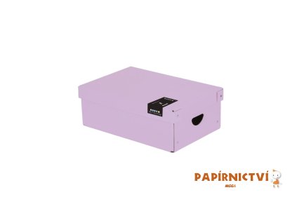 Krabice lamino malá PASTELINI fialová 7-01821