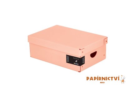 Krabice lamino malá PASTELINI meruňková 7-01921