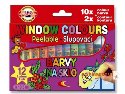 Barvy 9739/12 WINDOW na sklo 9739012003KS