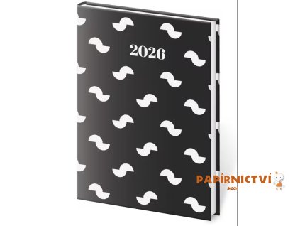 Diář týdenní kapesní A7 Vario Lyra - Eclipse 2026 71x105mm DV427-35-26