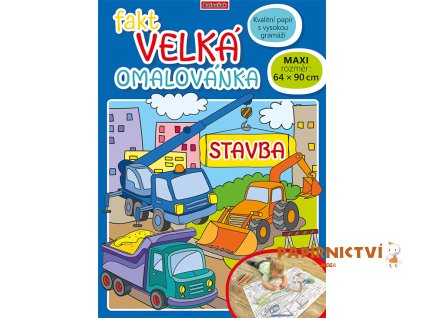 Fakt velká omalovánka - Stavba BO912