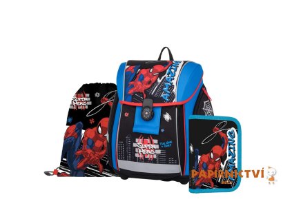 Školní set 3ks PREMIUM LIGHT Spiderman  0-90925X