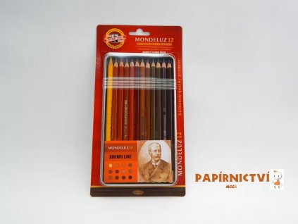 Pastelky 3722/12 MONDELUZ hnědá řada 3722012011BL