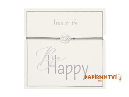 Gifty - Be Happy náramek - Tree of Life 1042773