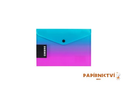 Psaníčko s drukem A5 OMBRE růžová 8-95725