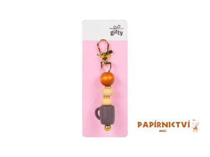 Gifty - silikonový přívesek KÁVA 1042532