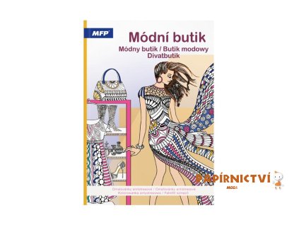 Omalovánky antistresové Módní butik 210x290mm/32s 5301246