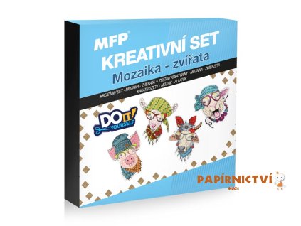 Kreativní set - mozaika zvířata 1042121