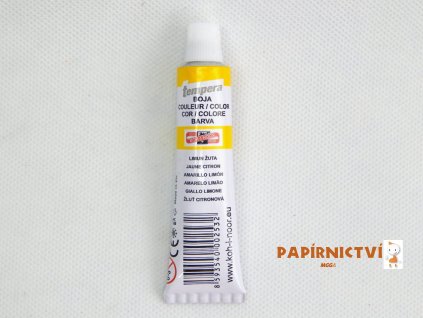 Temperová barva 16 ml žluť citrónová 016260200000