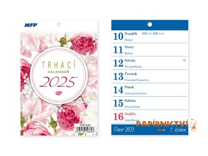 Kalendář 2025 A6 Trhací 1061528