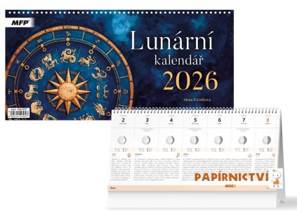 Kalendář 2026 stolní Lunární 1061657