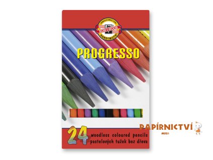 Pastelky 8758/24 PROGRESSO dlouhé 8758024007PZ