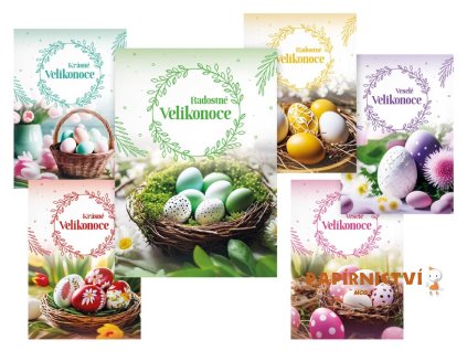 Pohlednice velikonoce 126 B UV 1300172