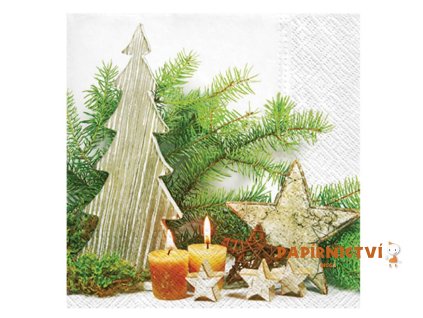 Ubrousek P 33x33 vánoční TL643000 2011144