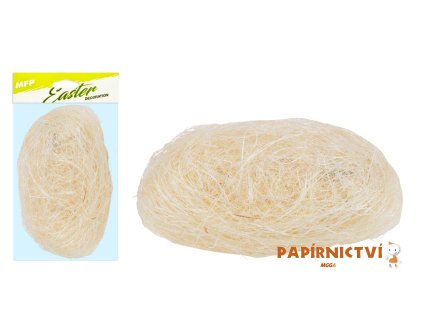 Dekorační sisal 20g přírodní 2221463