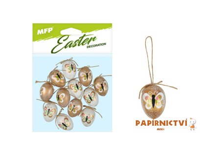 Vajíčka plast 4cm/12ks GWB 2221573