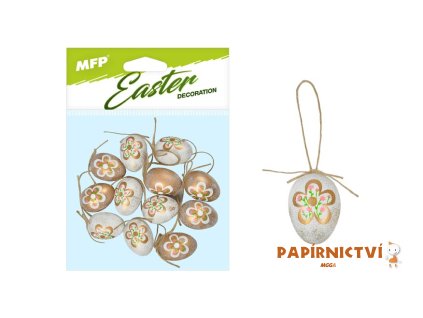 Vajíčka plast 4cm/12ks GWF 2221577