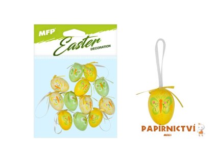 Vajíčka plast 4cm/12ks GYE 2221579