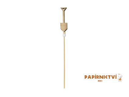Zápich lopatka dřevo 25cm 2221631